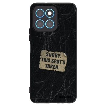 Picasee silikonový černý obal pro Honor X8 5G - SORRY