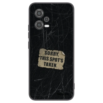 Picasee silikonový černý obal pro Xiaomi Poco X5 - SORRY