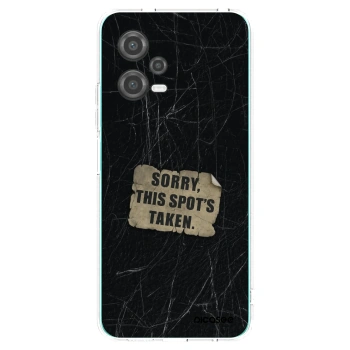 Picasee silikonový průhledný obal pro Xiaomi Poco X5 - SORRY