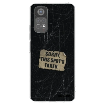 Picasee silikonový průhledný obal pro Xiaomi Redmi Note 11S 5G - SORRY