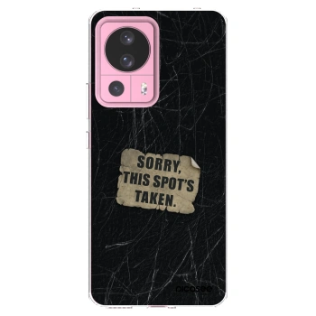Picasee silikonový průhledný obal pro Xiaomi 13 Lite - SORRY