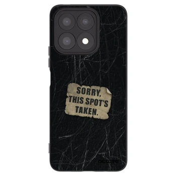 Picasee silikonový černý obal pro Honor X8a - SORRY