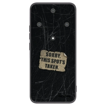 Picasee silikonový černý obal pro Honor Magic5 Lite 5G - SORRY