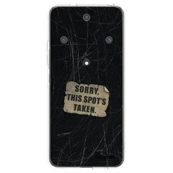 Picasee silikonový průhledný obal pro Honor Magic5 Lite 5G - SORRY