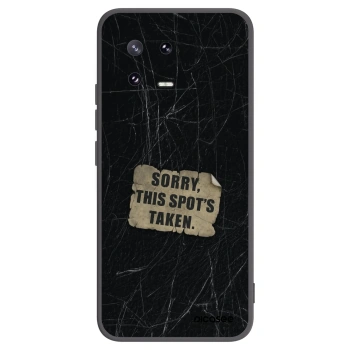 Picasee silikonový černý obal pro Xiaomi 13 Pro - SORRY