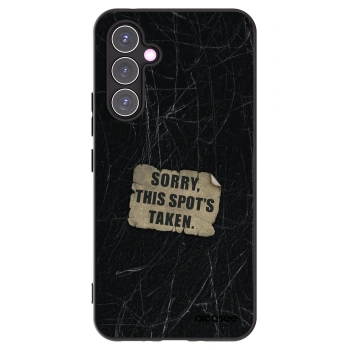 Picasee silikonový černý obal pro Samsung Galaxy A54 5G A546B - SORRY