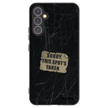 Picasee silikonový černý obal pro Samsung Galaxy A34 5G A346B - SORRY