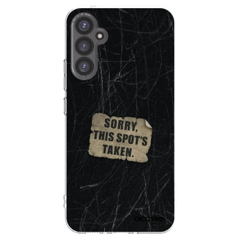 Picasee silikonový průhledný obal pro Samsung Galaxy A34 5G A346B - SORRY