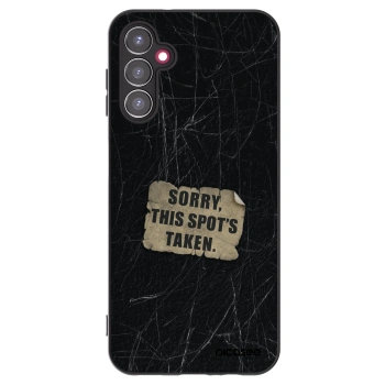 Picasee silikonový černý obal pro Samsung Galaxy A14 5G A146P - SORRY