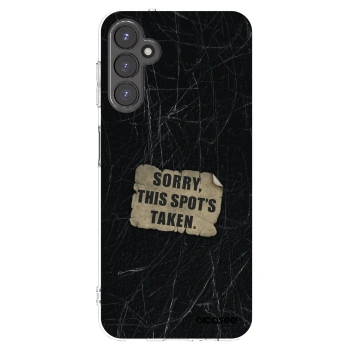 Picasee silikonový průhledný obal pro Samsung Galaxy A14 5G A146P - SORRY