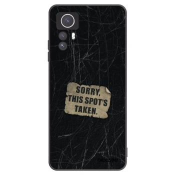 Picasee silikonový černý obal pro Xiaomi Redmi Note 12S - SORRY