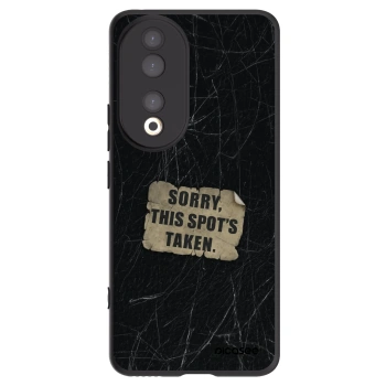 Picasee silikonový černý obal pro Honor 90 5G - SORRY