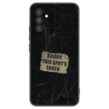 Picasee silikonový černý obal pro Samsung Galaxy A04s A047F - SORRY