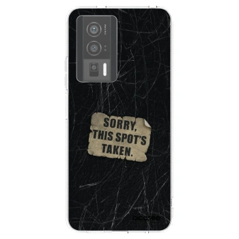 Picasee silikonový průhledný obal pro Xiaomi Poco F5 Pro 5G - SORRY