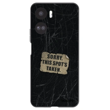 Picasee silikonový černý obal pro Honor 90 Lite 5G - SORRY