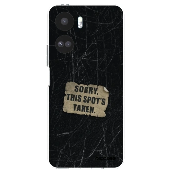 Picasee silikonový průhledný obal pro Honor 90 Lite 5G - SORRY