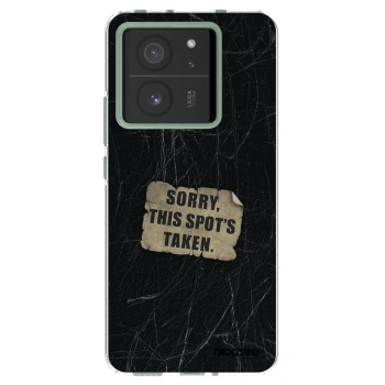Picasee silikonový průhledný obal pro Xiaomi 13T - SORRY