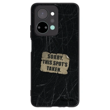 Picasee silikonový černý obal pro Honor X7a - SORRY