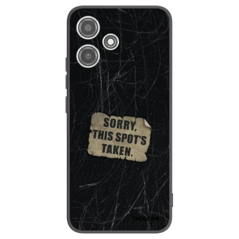 Picasee silikonový černý obal pro Xiaomi Redmi 12 5G - SORRY