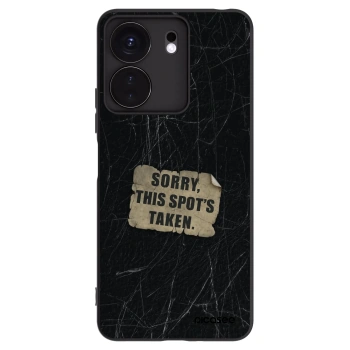 Picasee silikonový černý obal pro Xiaomi Redmi 13C 4G - SORRY