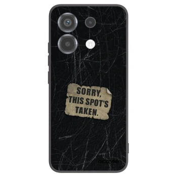 Picasee silikonový černý obal pro Xiaomi Poco X6 - SORRY