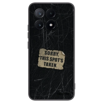 Picasee silikonový černý obal pro Xiaomi Poco X6 Pro - SORRY