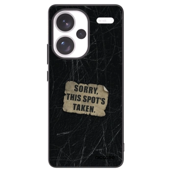 Picasee silikonový černý obal pro Xiaomi Redmi Note 13 Pro+ 5G - SORRY
