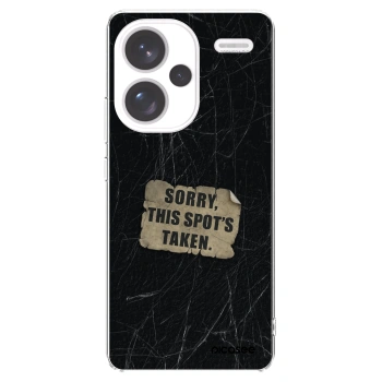 Picasee silikonový průhledný obal pro Xiaomi Redmi Note 13 Pro+ 5G - SORRY