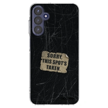 Picasee silikonový průhledný obal pro Samsung Galaxy A15 A155F 4G - SORRY