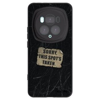 Picasee silikonový černý obal pro Honor Magic6 Pro - SORRY