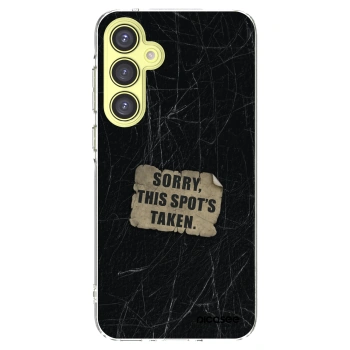 Picasee silikonový průhledný obal pro Samsung Galaxy A35 5G A356B - SORRY