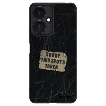 Picasee silikonový černý obal pro Xiaomi Redmi 13C 5G - SORRY