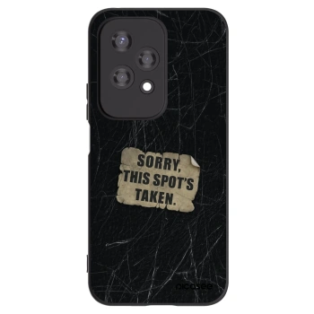Picasee silikonový černý obal pro Honor 200 Lite - SORRY