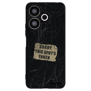 Picasee silikonový černý obal pro Xiaomi Redmi 13 4G - SORRY