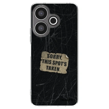 Picasee silikonový průhledný obal pro Xiaomi Redmi 13 4G - SORRY