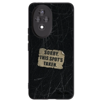 Picasee silikonový černý obal pro Honor 200 5G - SORRY