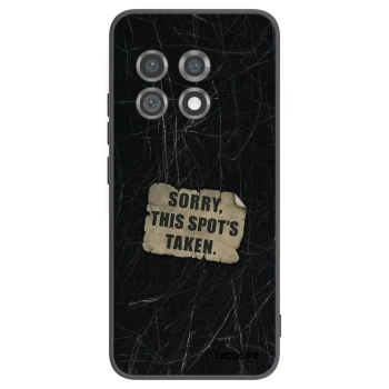 Picasee silikonový černý obal pro OnePlus 11 5G - SORRY