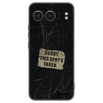 Picasee silikonový černý obal pro OnePlus Nord 4 - SORRY