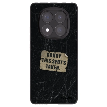 Picasee silikonový černý obal pro Xiaomi Redmi Note 14 Pro 5G - SORRY