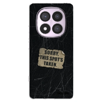 Picasee silikonový průhledný obal pro Xiaomi Redmi Note 14 Pro 5G - SORRY