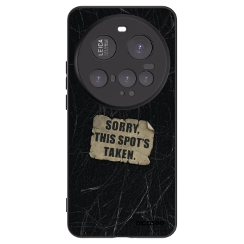 Picasee silikonový černý obal pro Xiaomi 15 Ultra - SORRY