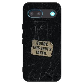 Picasee silikonový černý obal pro Google Pixel 8 - SORRY