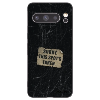 Picasee silikonový černý obal pro Google Pixel 8 Pro - SORRY