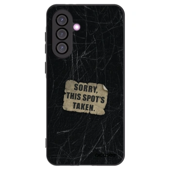 Picasee silikonový černý obal pro Samsung Galaxy A56 5G A566B - SORRY