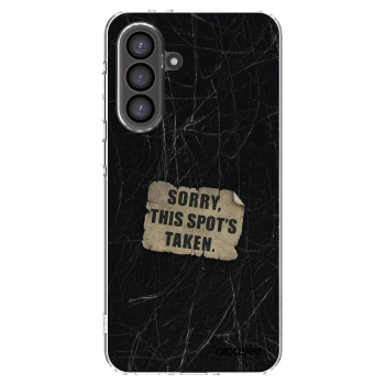Picasee silikonový průhledný obal pro Samsung Galaxy A56 5G A566B - SORRY