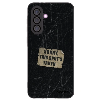 Picasee silikonový černý obal pro Samsung Galaxy A36 5G - SORRY