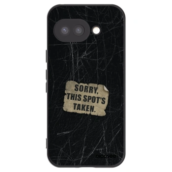 Picasee silikonový černý obal pro Google Pixel 9a - SORRY