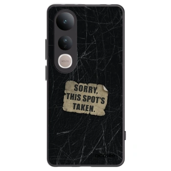 Picasee silikonový černý obal pro Vivo V50 Lite 5G - SORRY