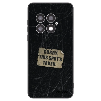 Picasee silikonový černý obal pro OnePlus 13 5G - SORRY