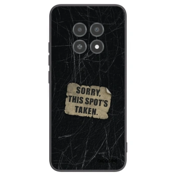 Picasee silikonový černý obal pro Realme 12X - SORRY